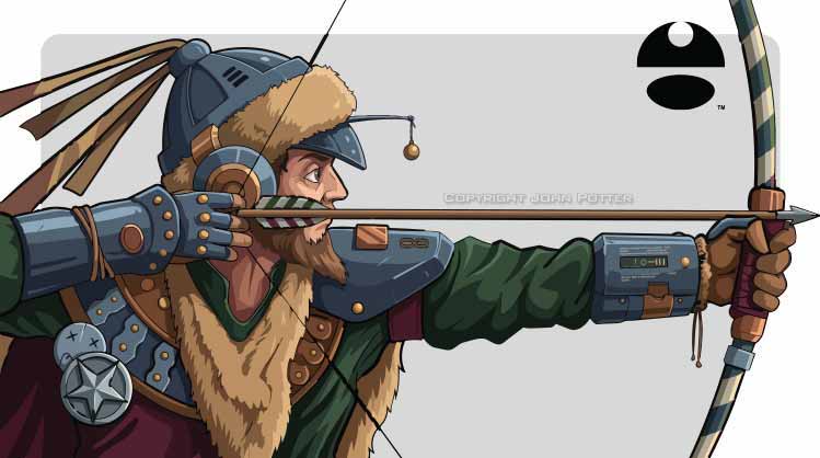 Archer rendering