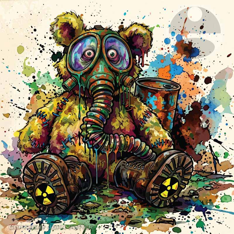 AI Teddy Bear Vector 01