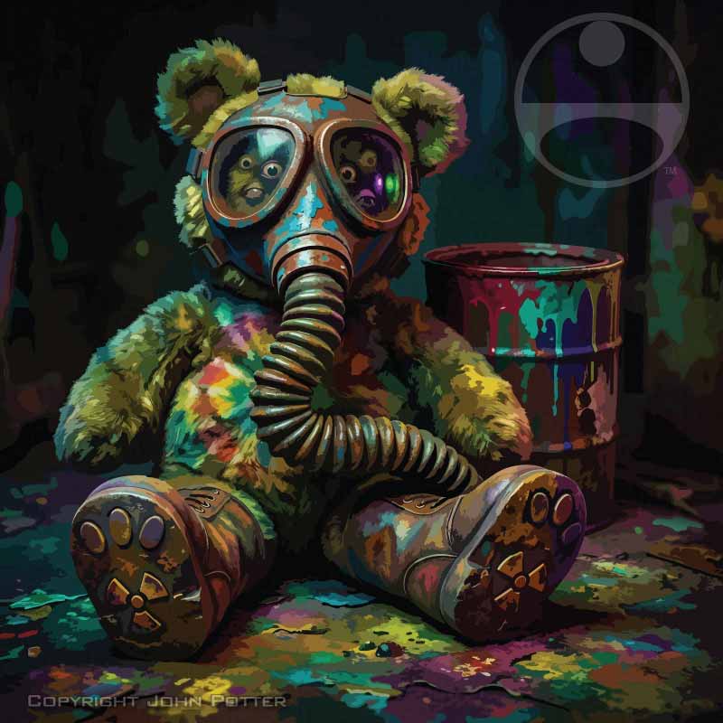 AI Teddy Bear Vector 03