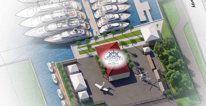 Windward VIP Club at Pier Sixty-Six Map