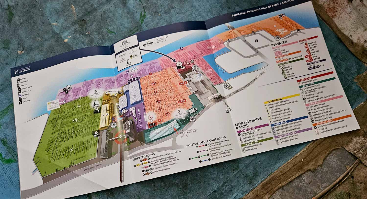 Fort Lauderdale International Boat Show Map In Show Directory