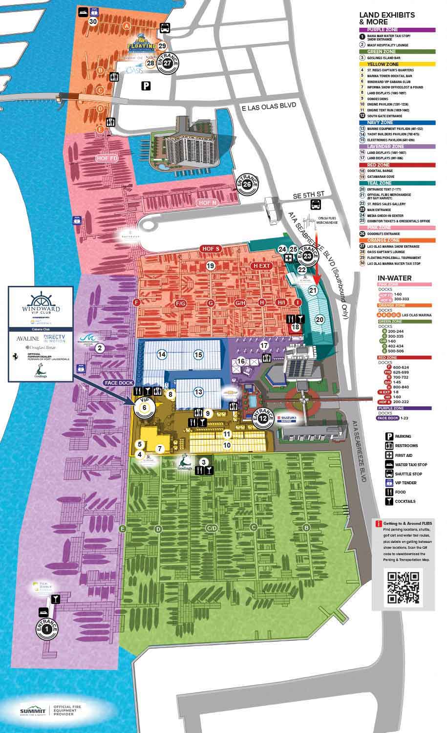 Fort Lauderdale International Boat Show Map Sign