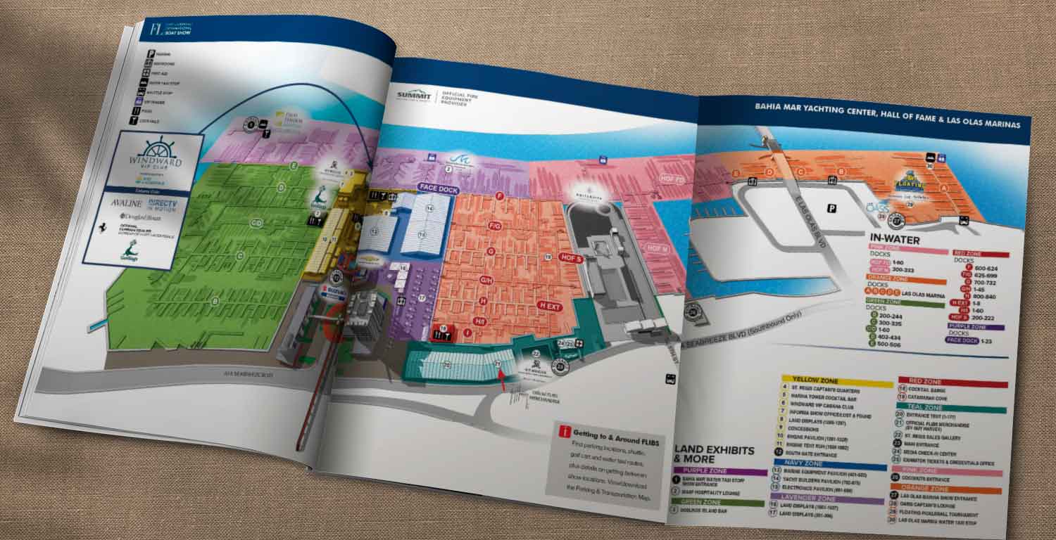 Fort Lauderdale International Boat Show Map In Show Directory