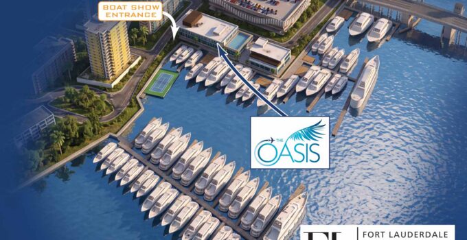 Oasis Lounge at Las Olas Marina Map- FLIBS 2026